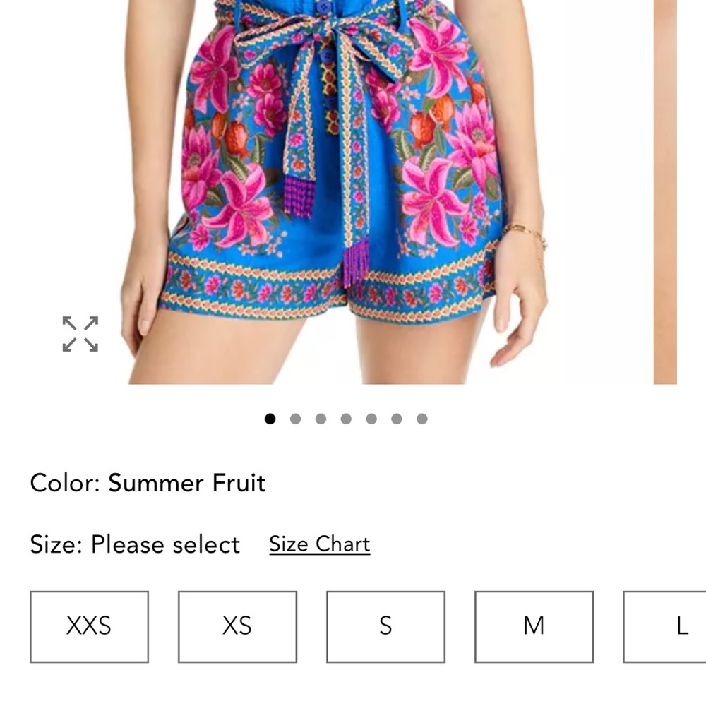 FARM Rio Blue Floral Jumpsuit